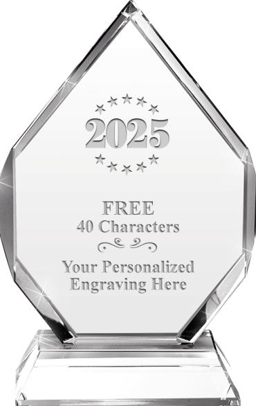 6" MAJESTIC GEM CRYSTAL- GLPYR6