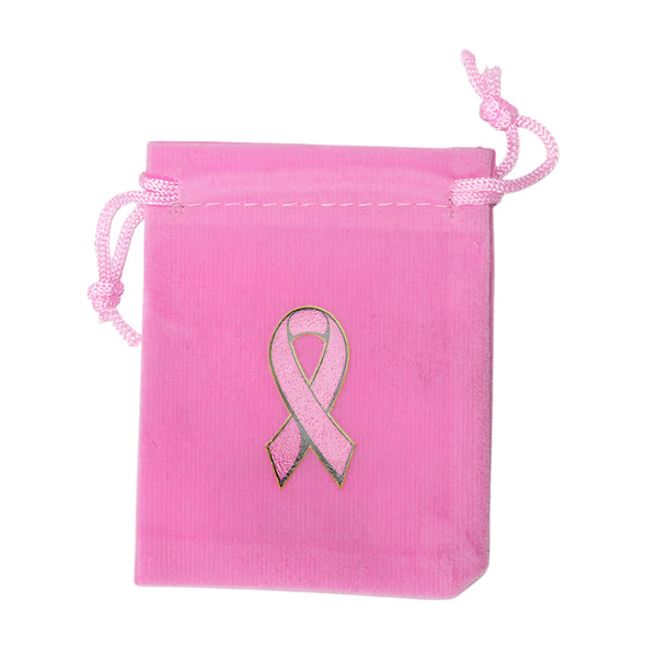 Perfect Game Breast Cancer Ribbon Ring Gold