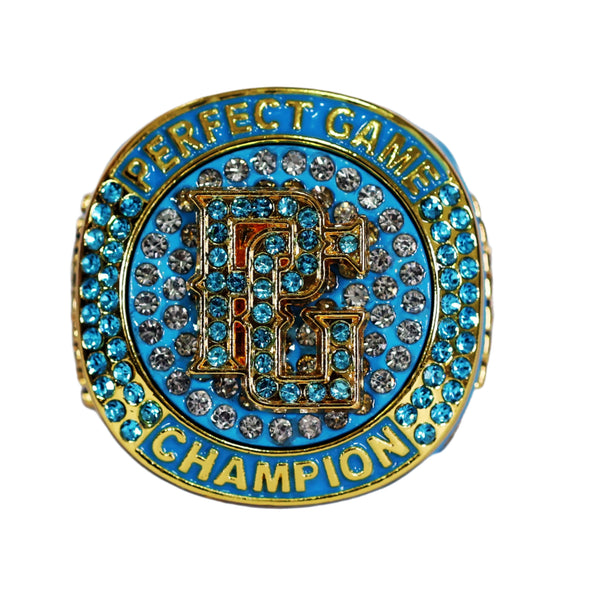 Perfect Game Ring 4 Aqua Champion Front