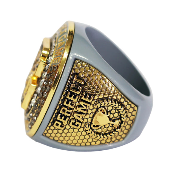 Perfect Game Ring 4 Charcoal Champion
