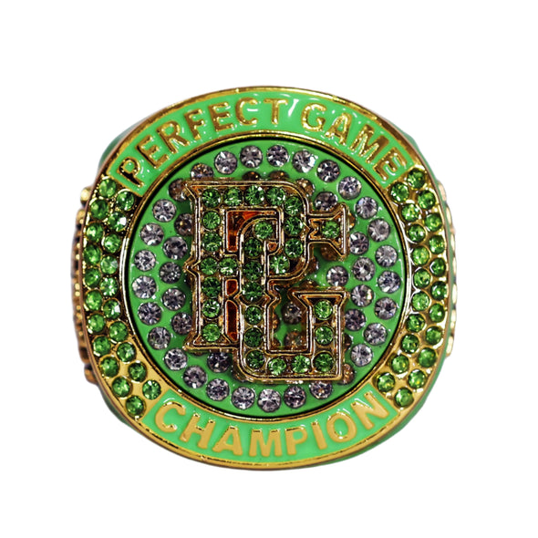 Perfect Game Ring 4 Lime Champion Front
