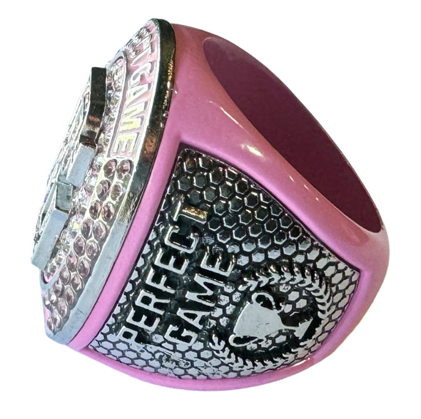 Perfect Game Ring 4 Pink Finalist
