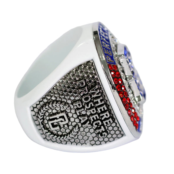 Perfect Game Ring 4 Red/White/Blue Finalist
