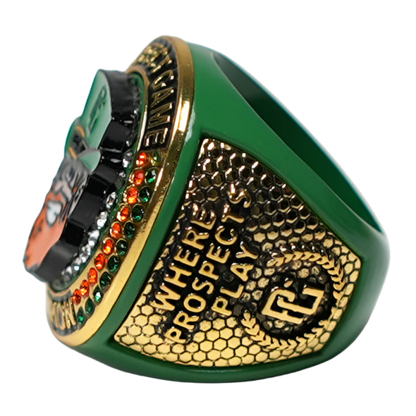 Perfect Game St. Patrick's Day Ring Gold