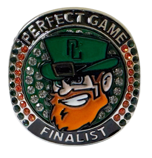 Perfect Game St. Patrick's Day Ring Silver